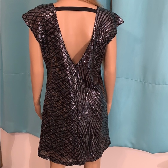 Sequin stretch party dress. NWOT - Picture 2 of 8